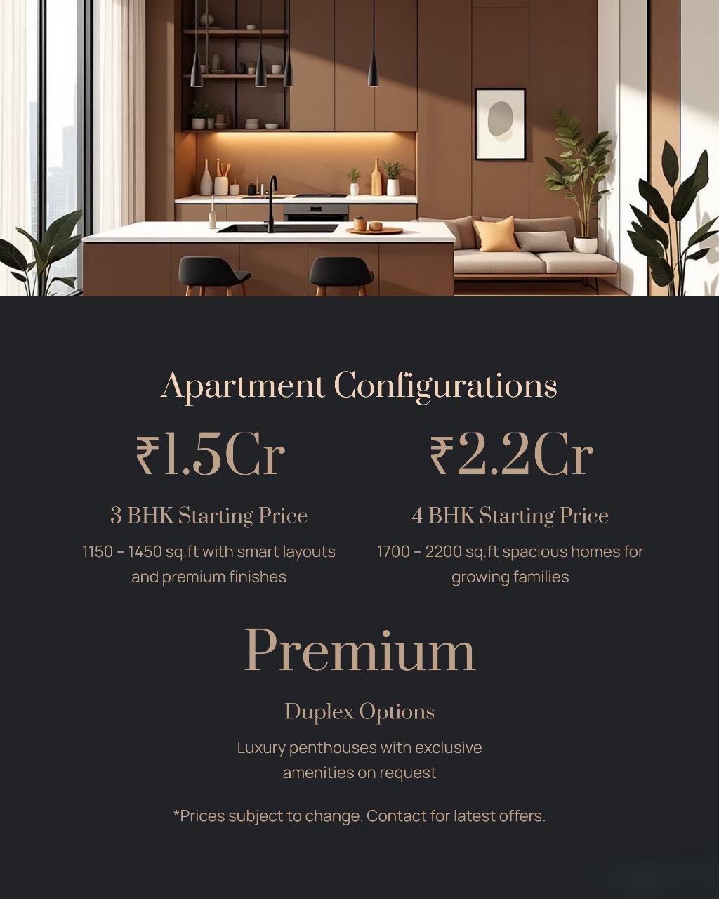 Apartment Configurations